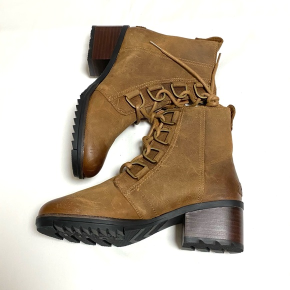 Sorel Women's Cate Lace Bootie in Velvet Tan - Picture 4 of 8